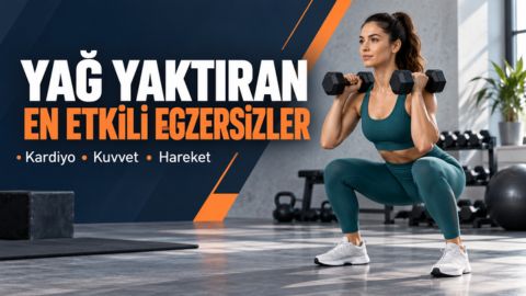 Yağ Yaktıran En Etkili Egzersizler: Evde ve Salonda Yapılabilecek Hareketler